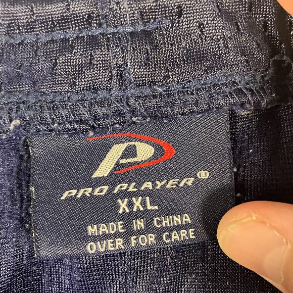 Illinois Fighting Illini Pro Player Men’s XXL NCAA Basketball Shorts Navy Orange - Picture 6 of 15